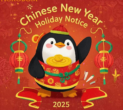 ACKOBOM Studio Team 2025 Chinese New Year Holiday Notice