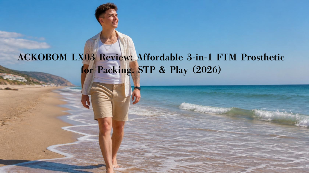ACKOBOM LX03 Review: Affordable 3-in-1 FTM Prosthetic for Packing, STP & Play (2026)