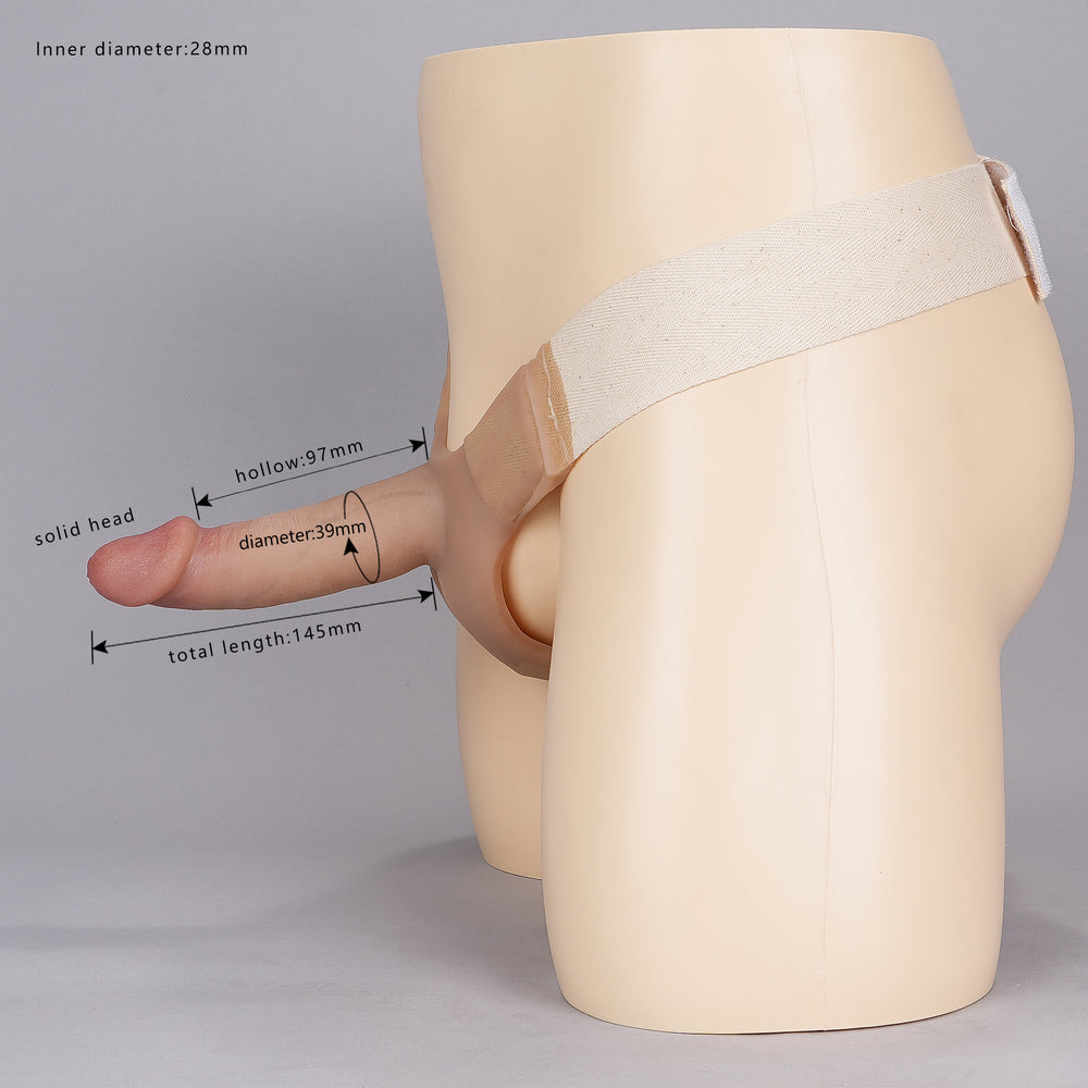 ACKOBOM |LuxeDoll  LXE-03  All-in-one hollow inside wearable dildo pants