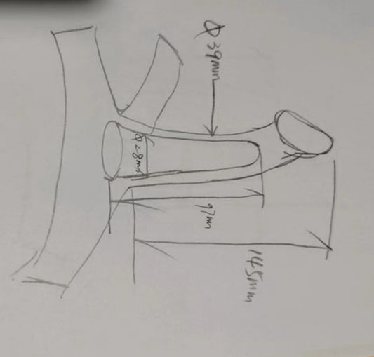 Ackobom LXE-03  All-in-one hollow inside wearable dildo pants