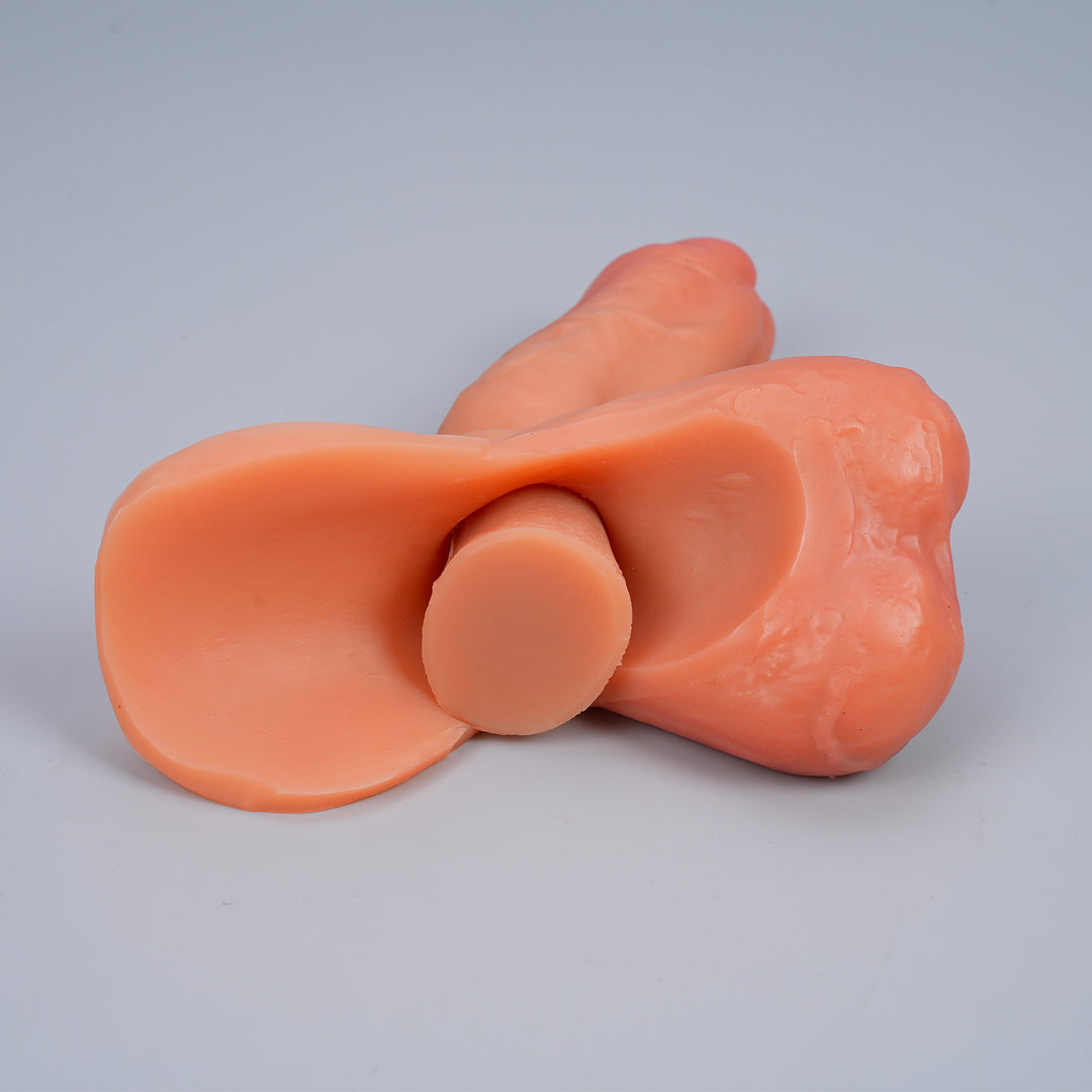 Ackobom LE01S FTM STP prosthetic back view