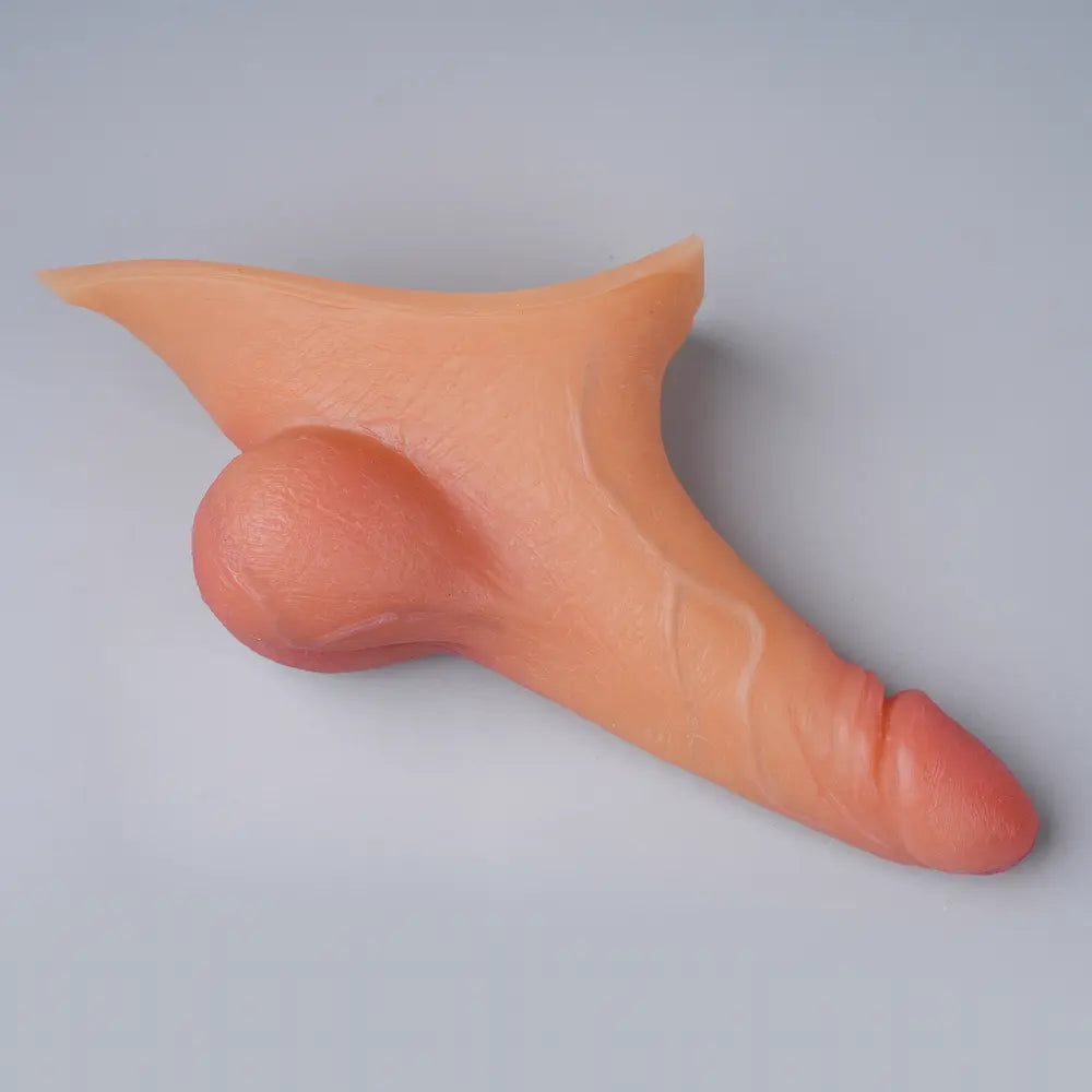 Ackobom LX03 Mini FTM packer realistic silicone prosthetic front view1